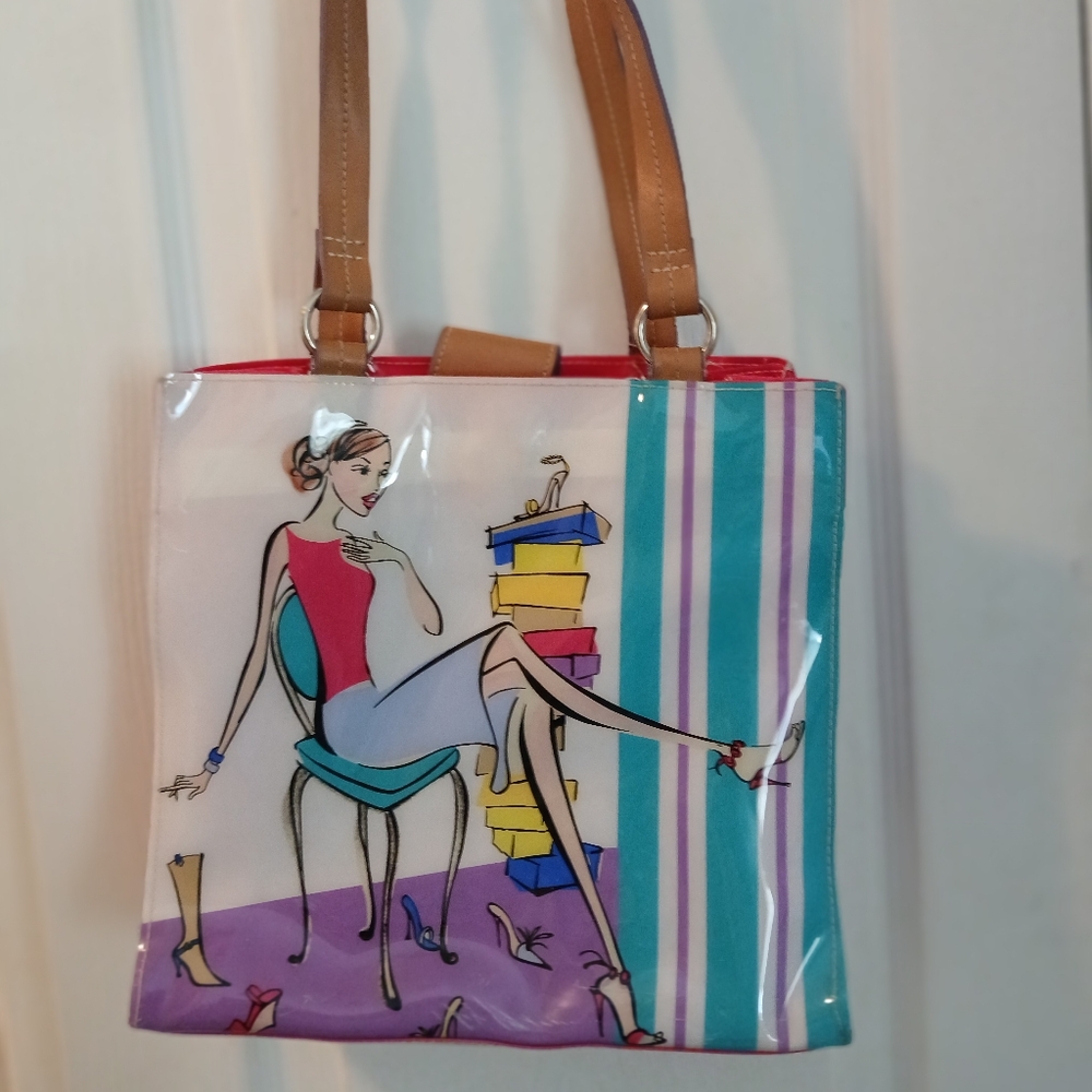 Retro Vinyl Handbag